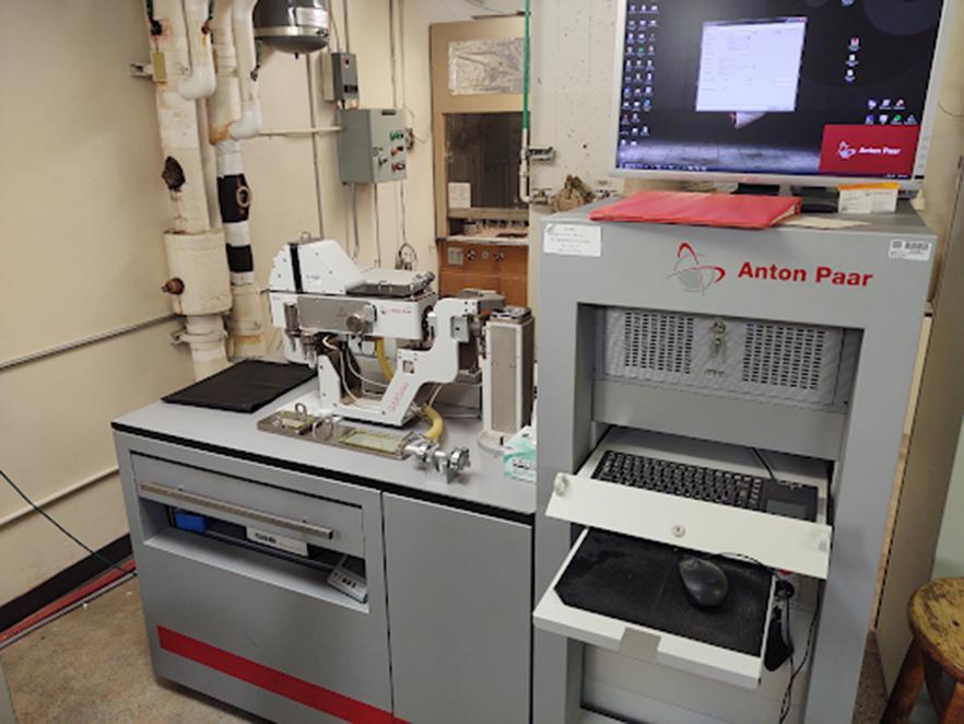 Anton Paar SAXSess machine in X-Ray Diffraction Lab.